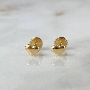 TOPO CORAZON ORO