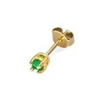 TOPO ESMERALDA 3MM ORO