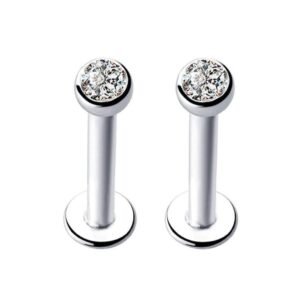 LABRET CIRCON UÑA 10MM TITANIO