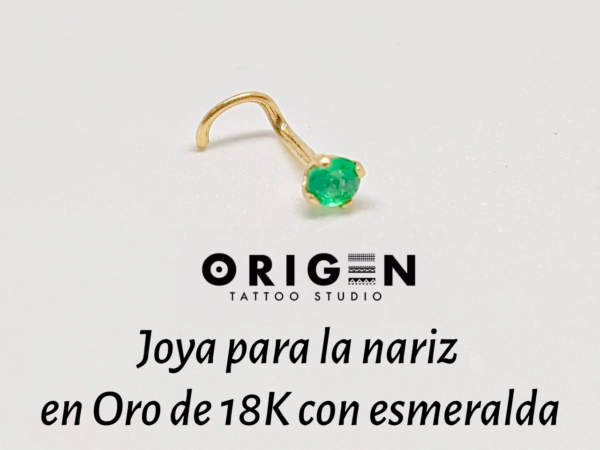 CHISPA  ESMERALDA ORO